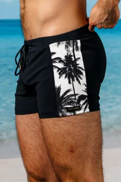Black Splice Varenna Retro Lycra Swimmer