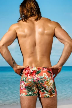 Coral Lei Retro Lycra Swimmer