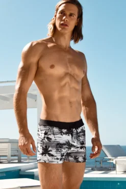 Grand Turks Retro Lycra Swimmer