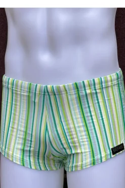 Green Stripe Squarecut
