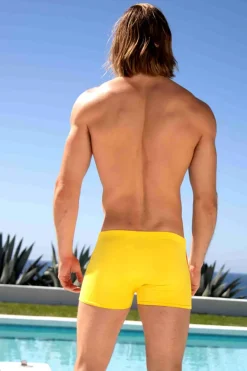 Stripe Squarecut - Yellow/Red