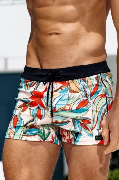 Tropical Varenna Retro Lycra Swimmer